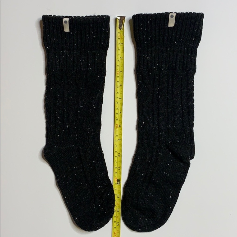 UGG Black Sienna Short Rain Boot Socks - Picture 6 of 8